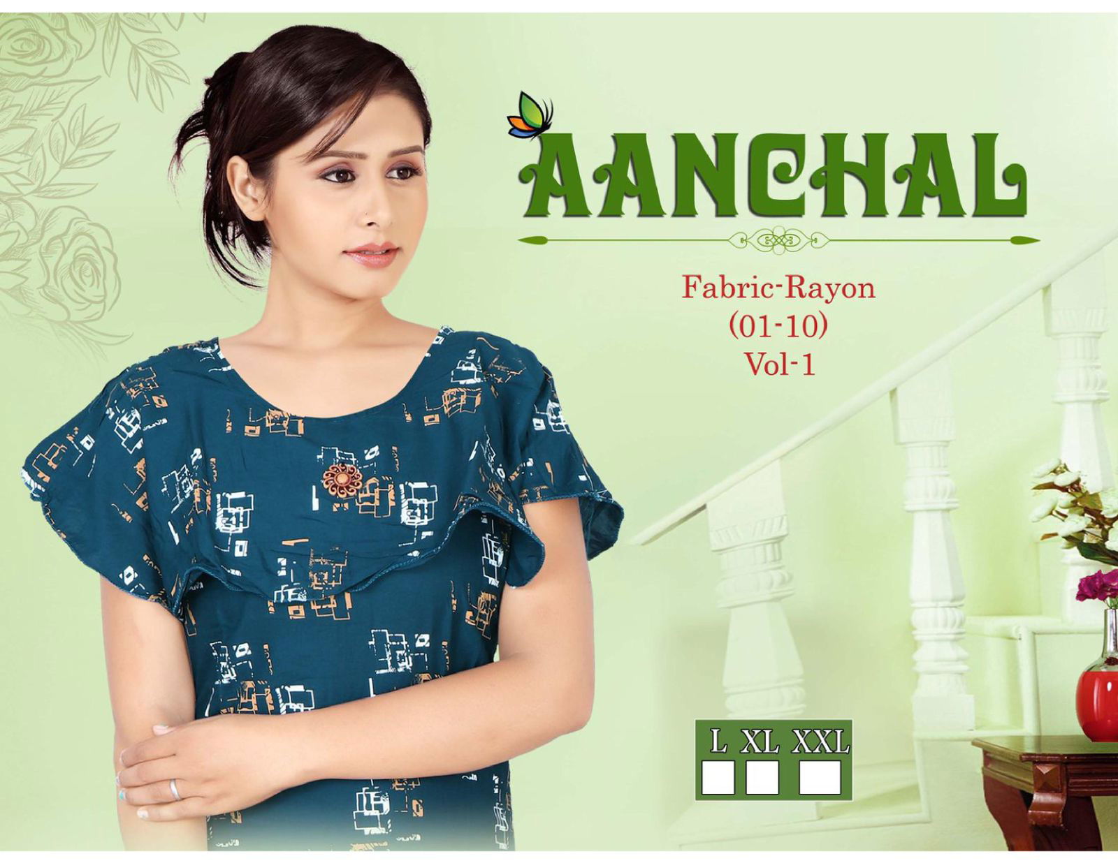 Beauty Queen Aanchal 1 Casual Daily Wear Rayon Printed Kurti Collection